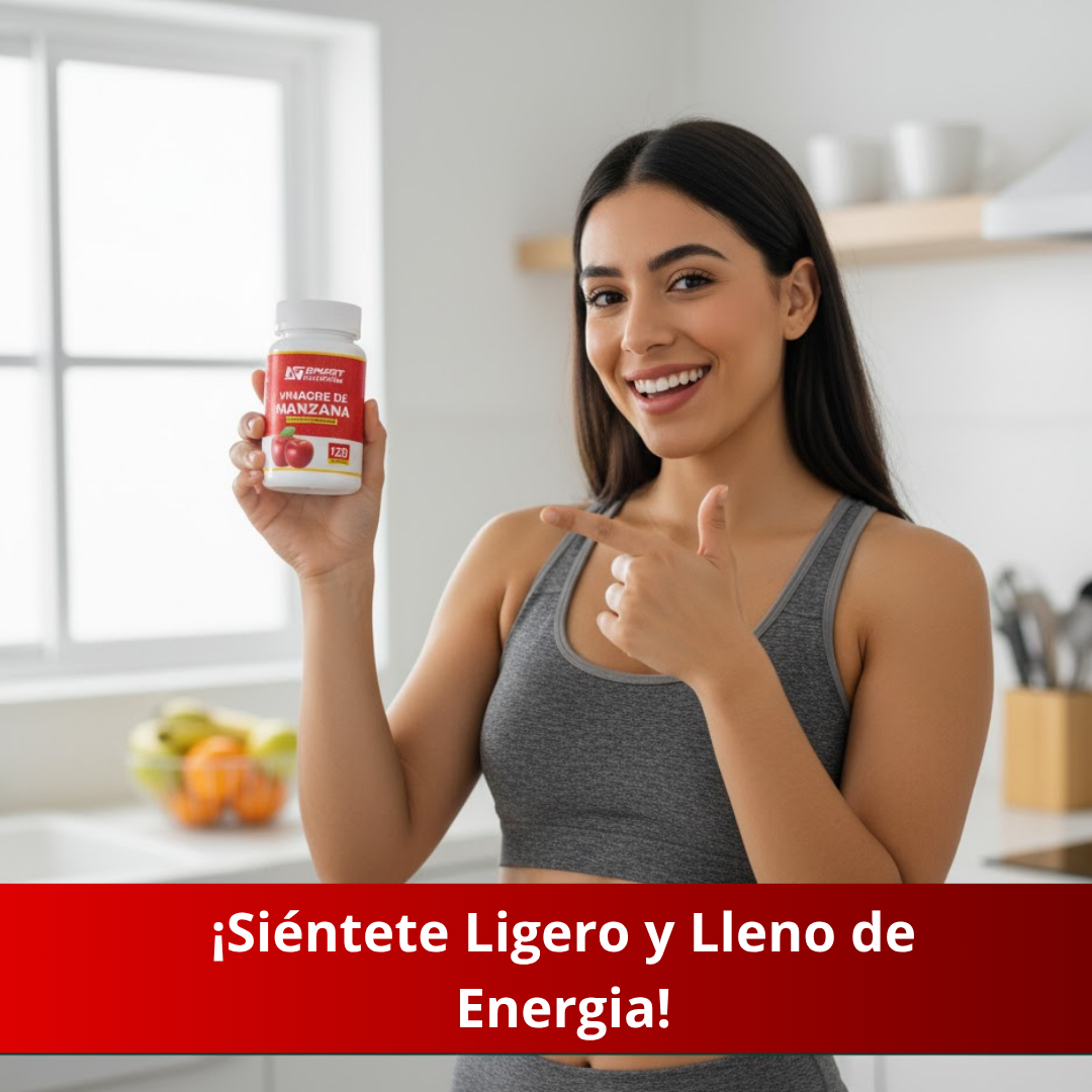 Vinagre de Manzana 820 Mg - 120 Cápsulas - SmartNutrition SmartNutrition