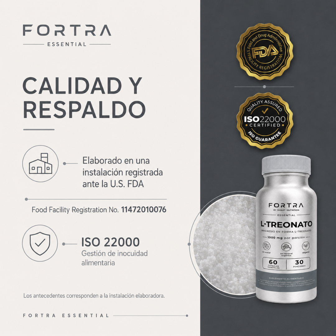 Magnesio L-Treonato SmartNutrition