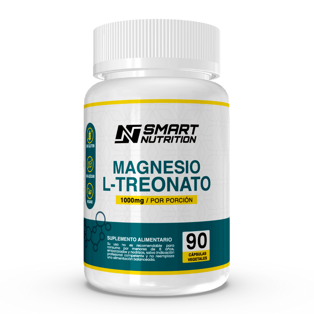 Magnesio L-Treonato 90 cápsulas vegetales SmartNutrition