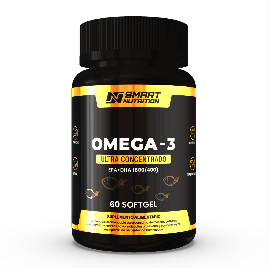Omega-3 Ultra Concentrado EPA+DHA (800/400) – 60 Softgel SmartNutrition
