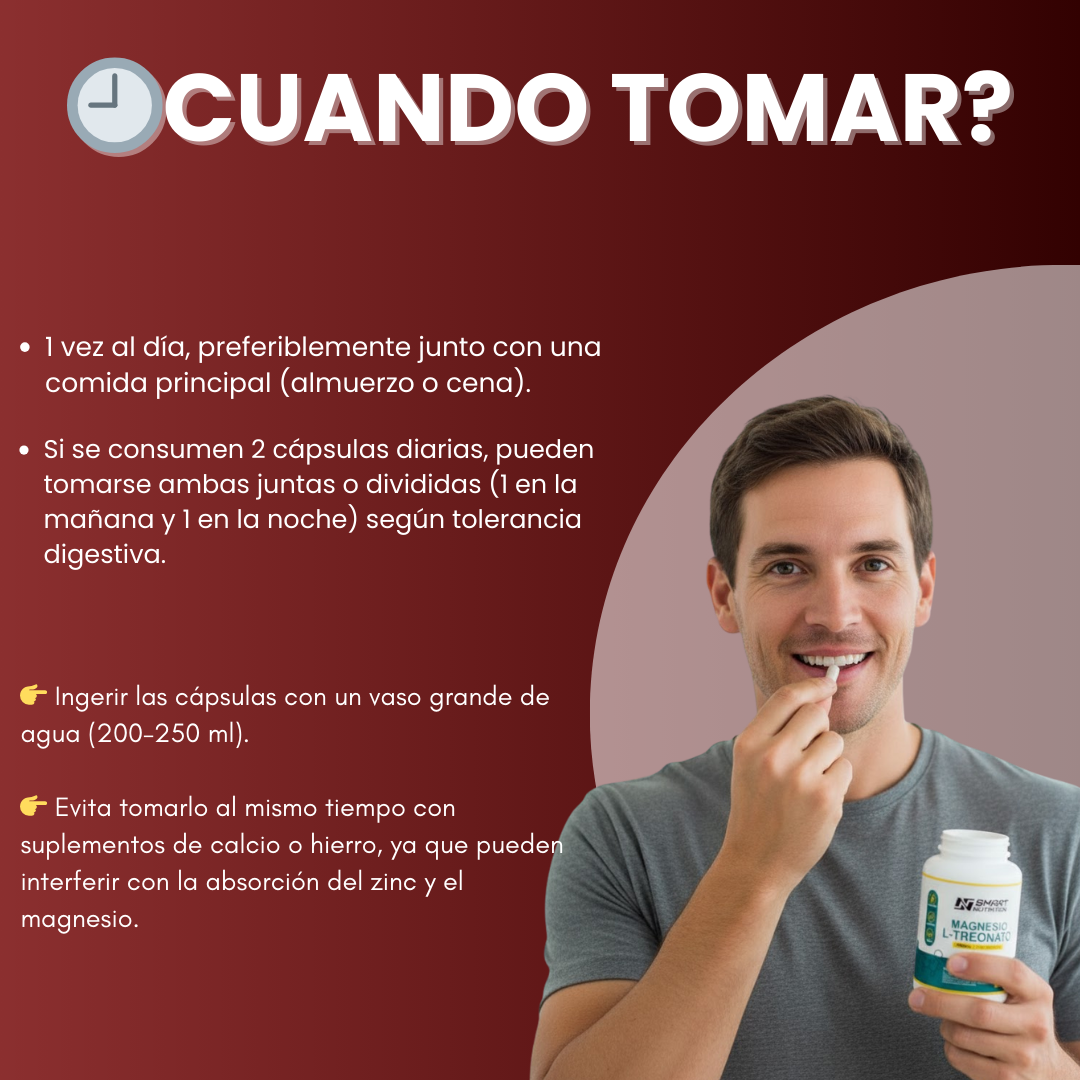 Selenio + Magnesio Quelado + Zinc – 60 Cápsulas Vegetales | Smart Nutrition SmartNutrition