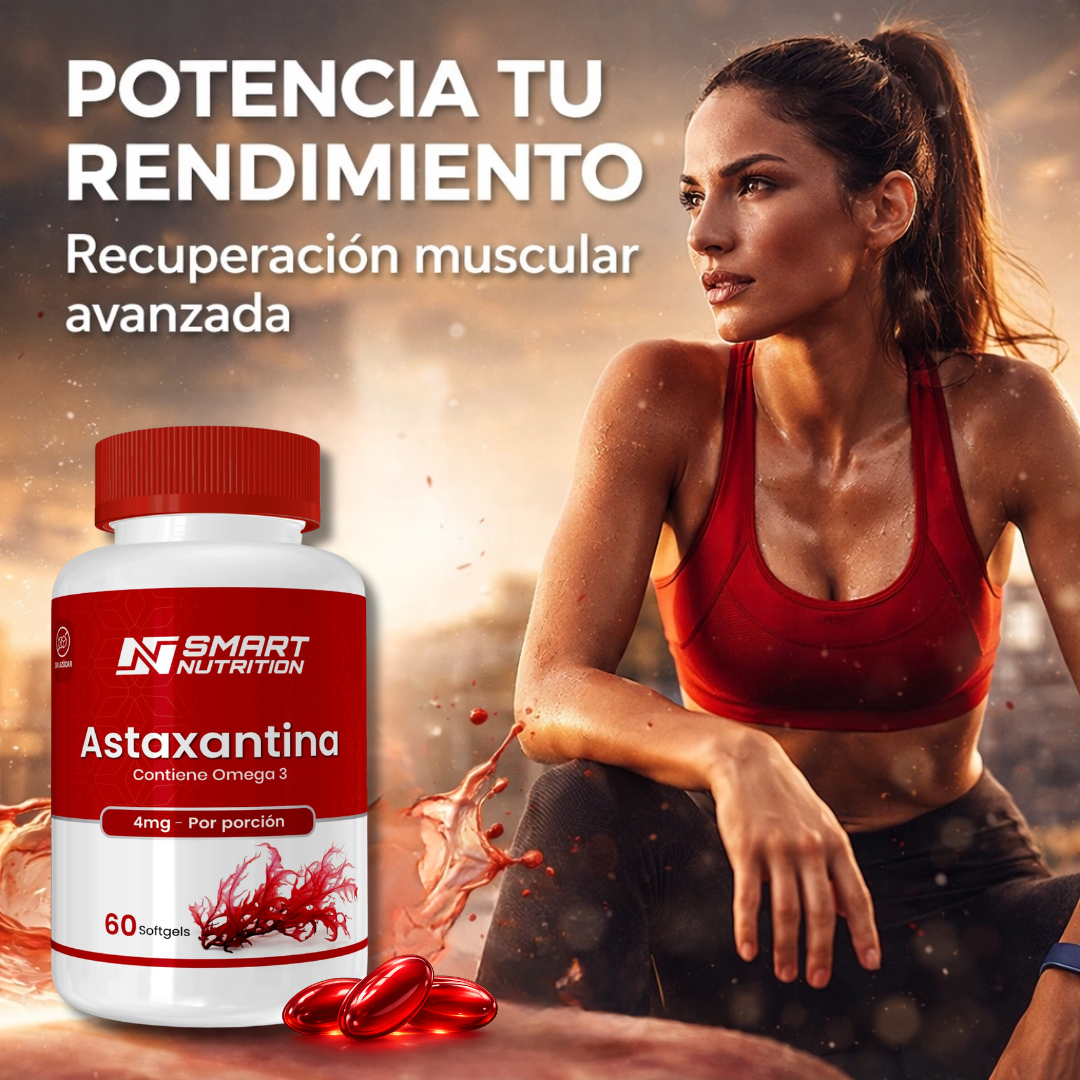 Astaxantina – Antioxidante Natural SmartNutrition