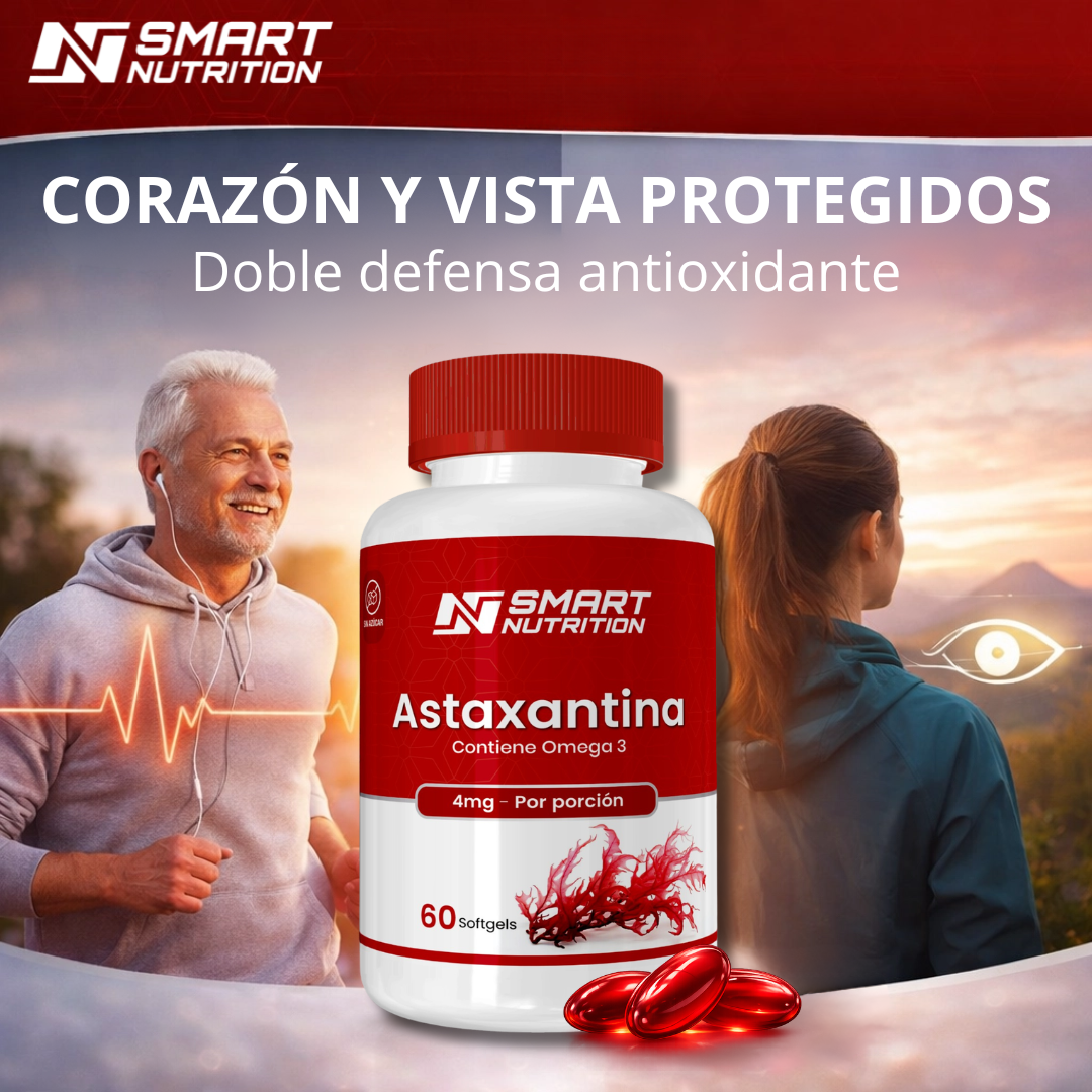 Astaxantina – Antioxidante Natural SmartNutrition