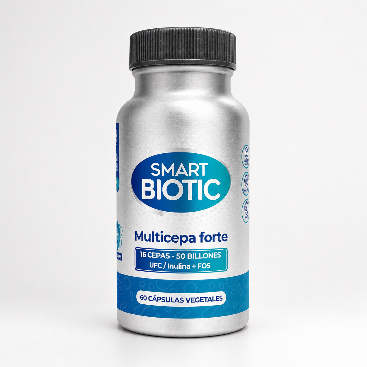 Probióticos Premium, 16 cepas probióticas – 50 billones UFC SmartNutrition