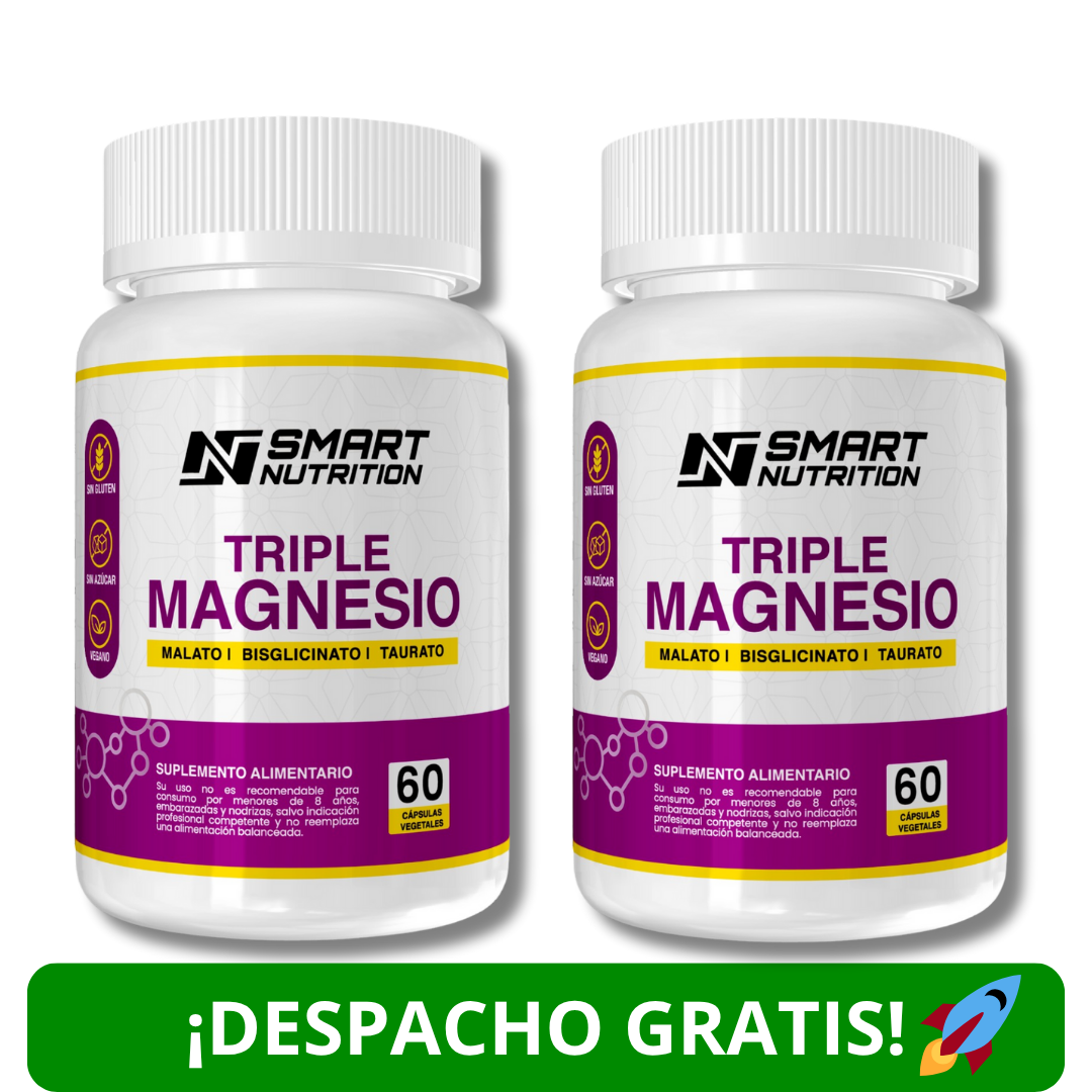 Pack x2 Triple Magnesio SmartNutrition