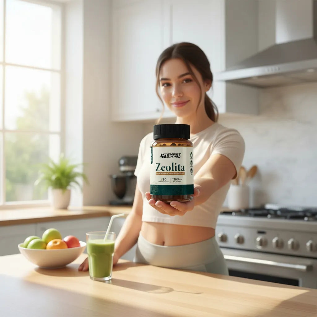 Zeolita Micronizada 1500mg – Detox Natural | Smart Nutrition SmartNutrition