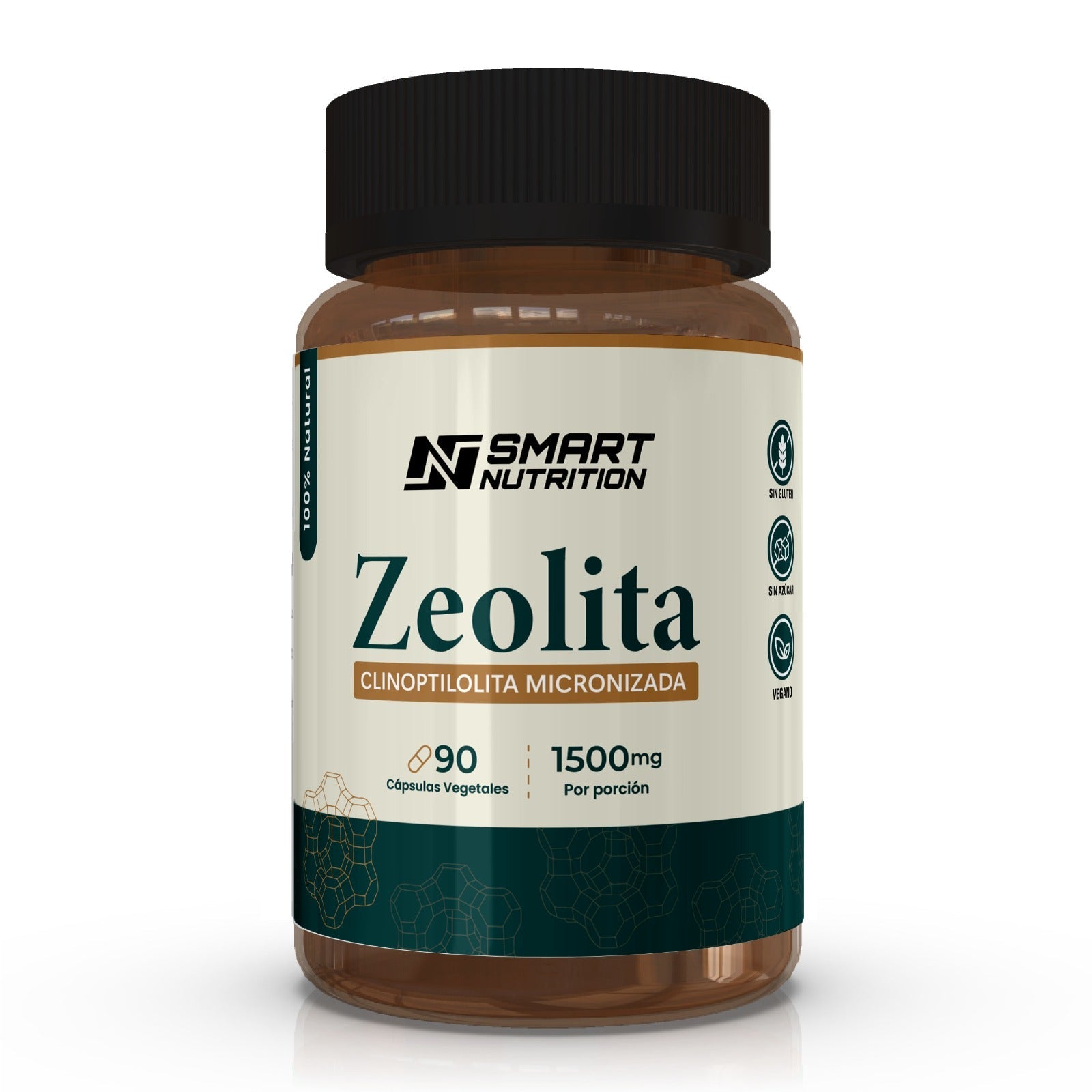 Zeolita Micronizada 1500mg – Detox Natural | Smart Nutrition SmartNutrition