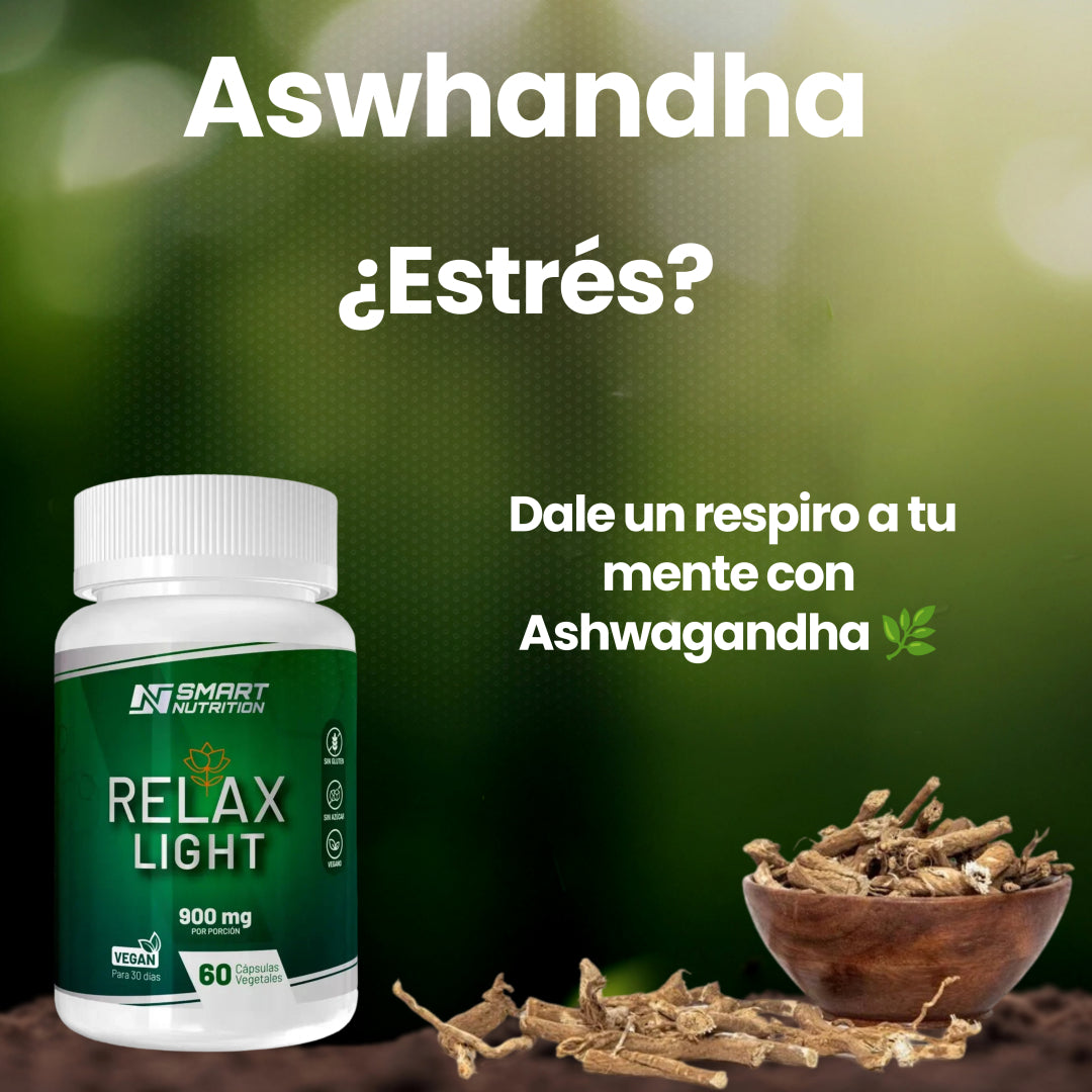 Ashwagandha - 60 Cáps / Relax Ligth SmartNutrition