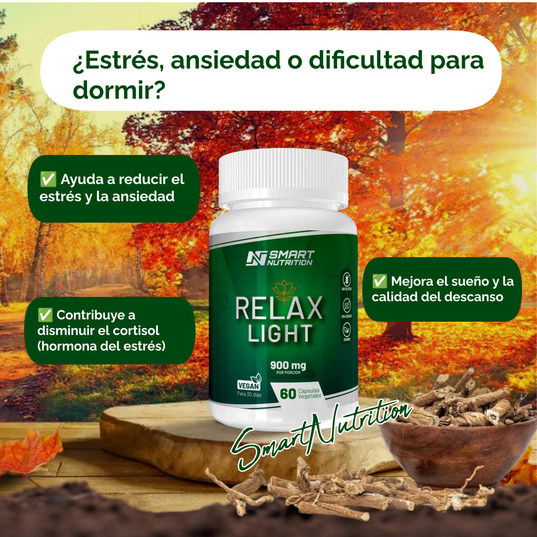 Ashwagandha - 60 Cáps / Relax Ligth SmartNutrition