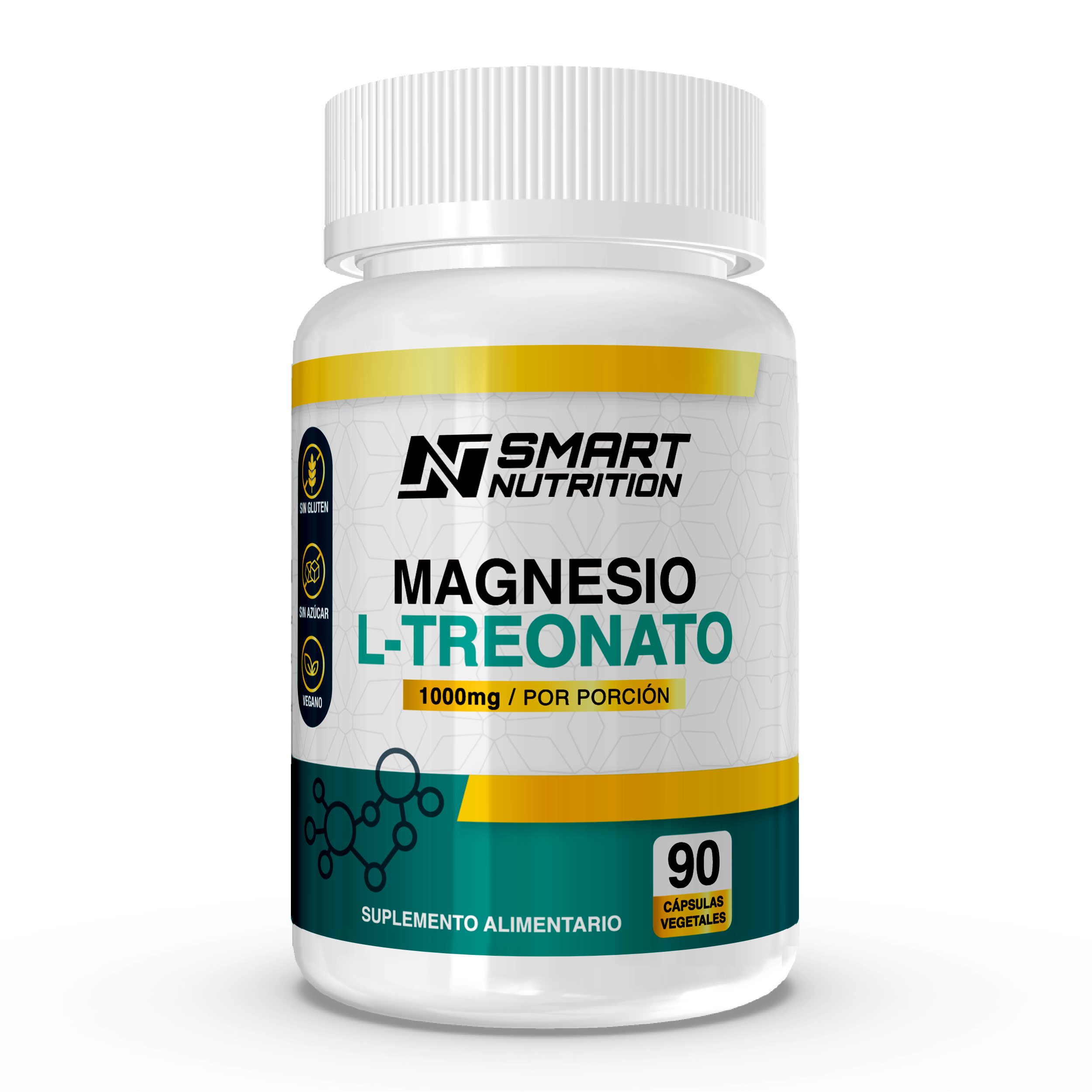 Magnesio L-Treonato 90 cápsulas vegetales SmartNutrition