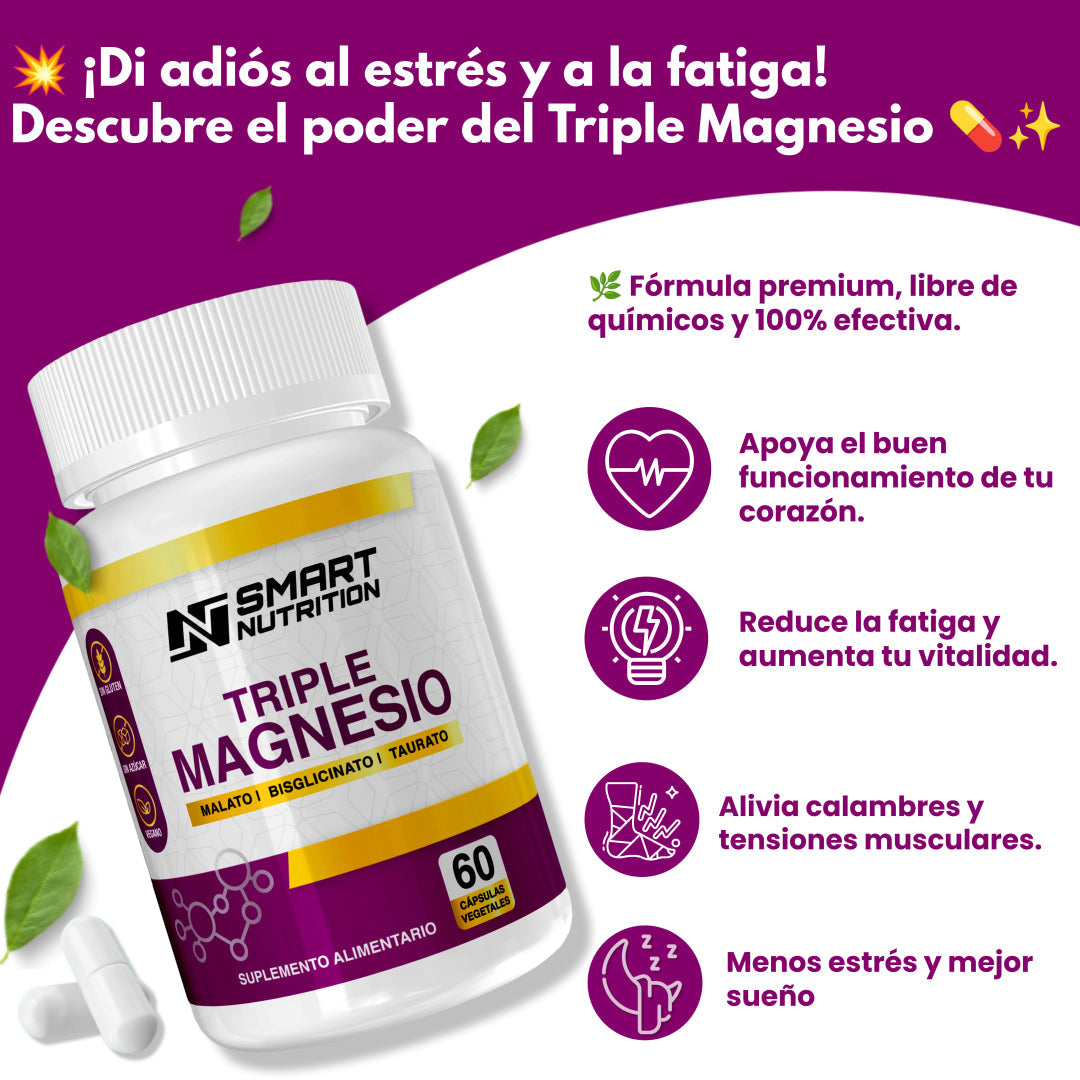 Pack Sueño Profundo | Ashwagandha + Magnesio Bisglicinato + Triple Magnesio SmartNutrition