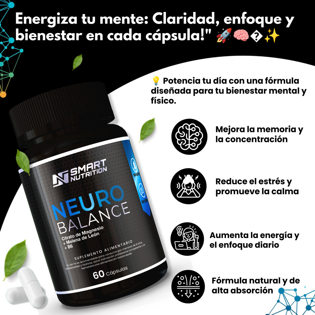 Citrato De Magnesio Melena De Leon B6 500mg 60 Caps SmartNutrition