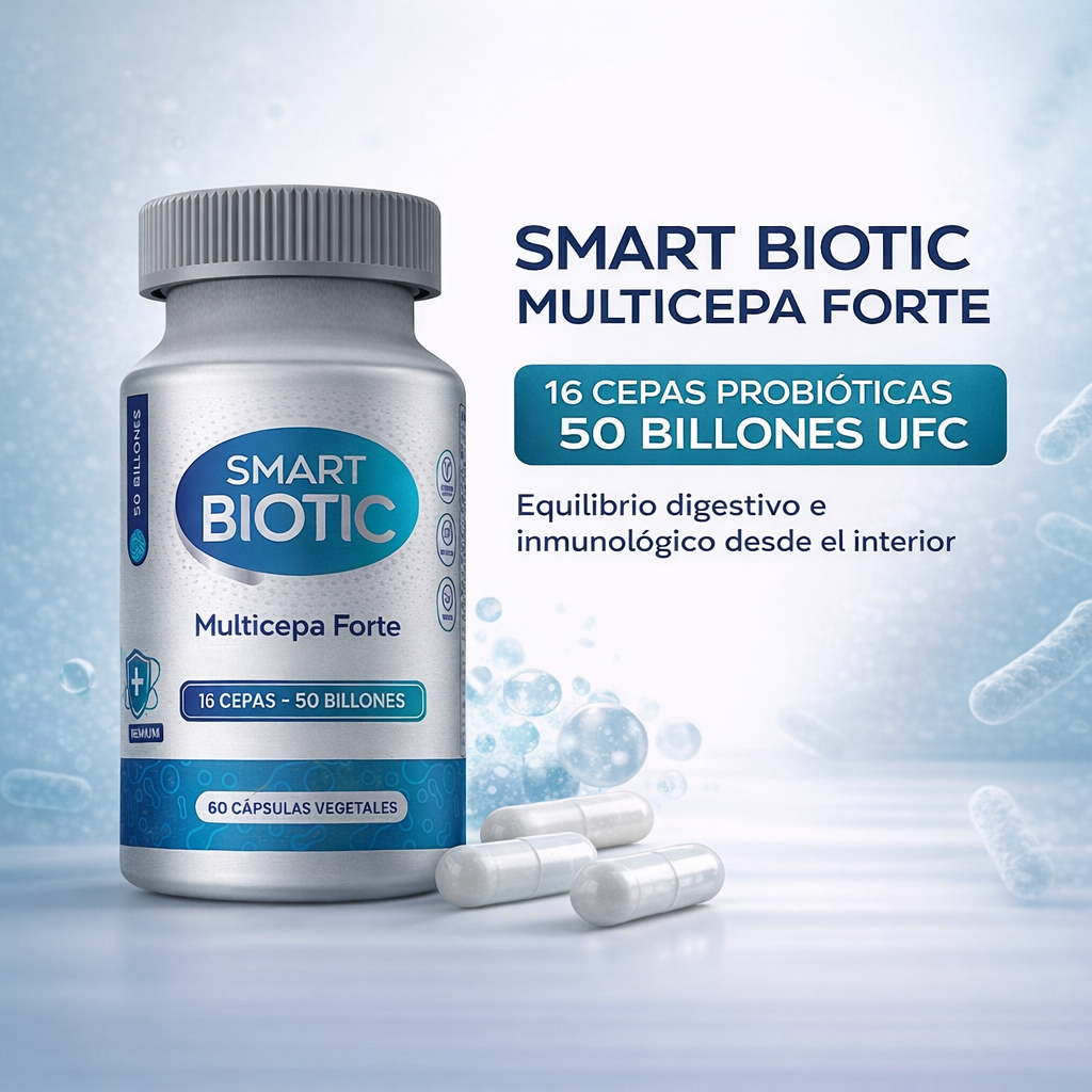 Probióticos Premium, 16 cepas probióticas – 50 billones UFC SmartNutrition