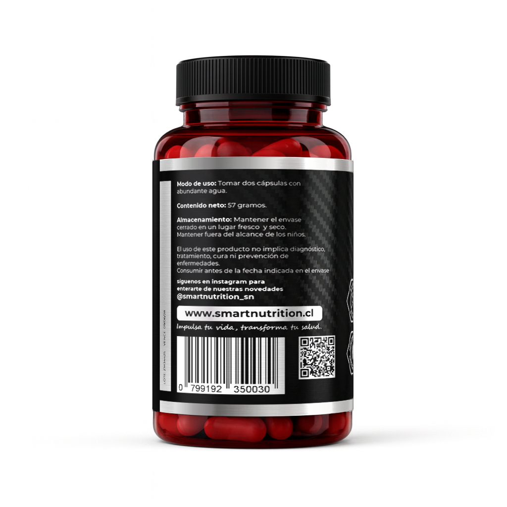 ZMA Advance Smart Nutrition – Zinc, Magnesio, Ácido D-Aspártico y Vitamina B6 | Potencia, Energía y Recuperación Muscular SmartNutrition