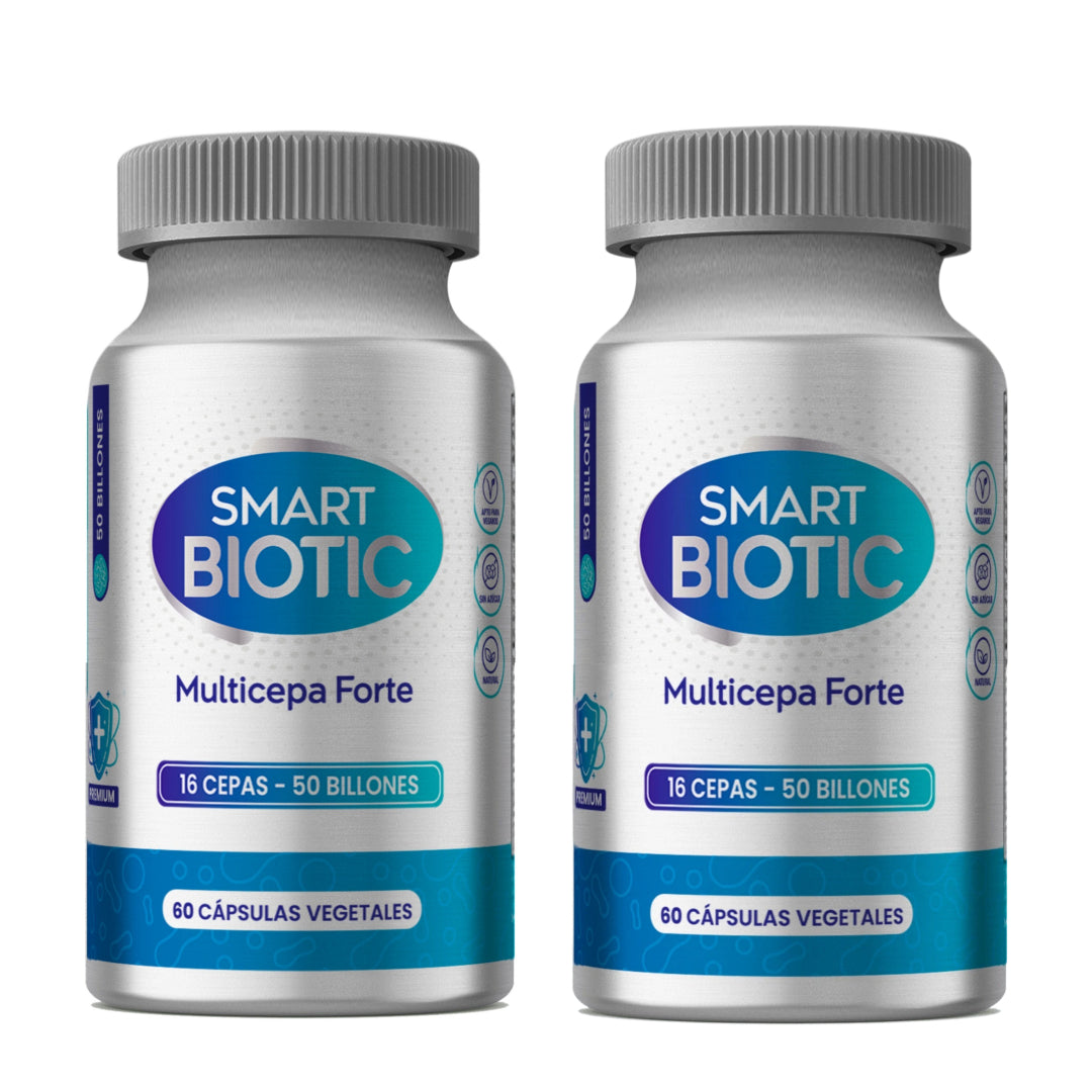 Probiotico Multicepa - 16 cepas 50billones UFC x 2 SmartNutrition
