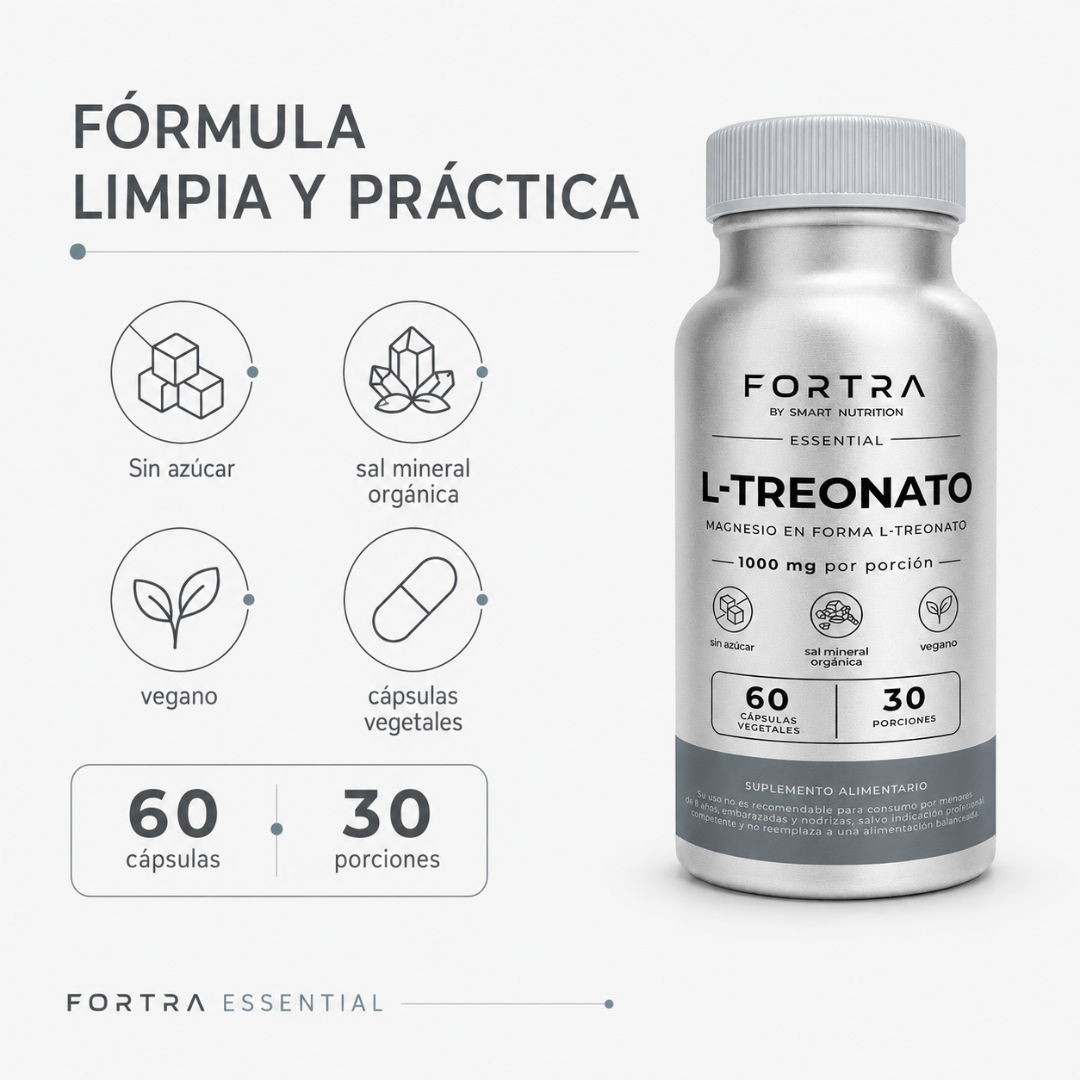 Magnesio L-Treonato SmartNutrition