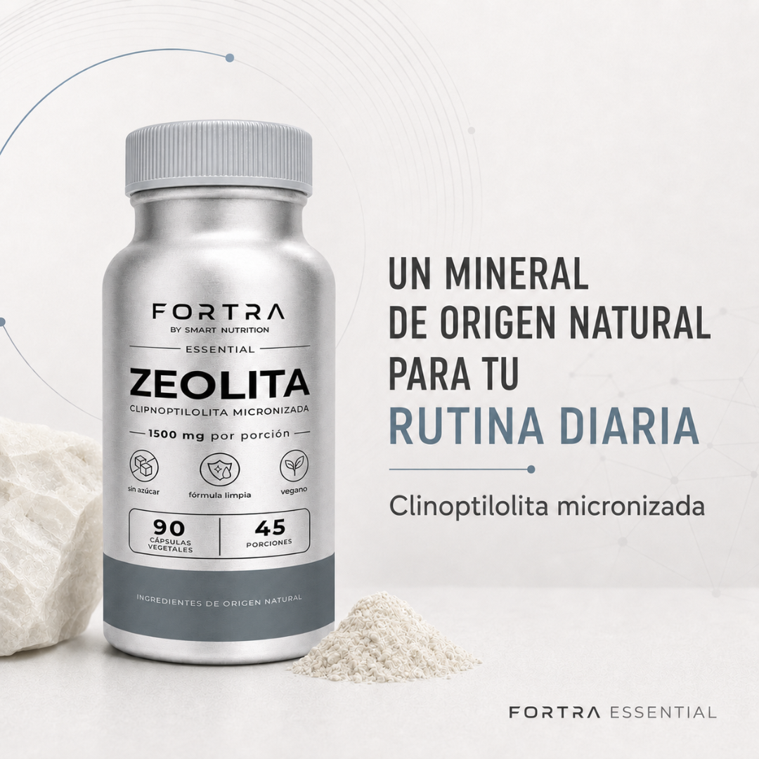 Zeolita Micronizada 1500mg – Alta Pureza SmartNutrition