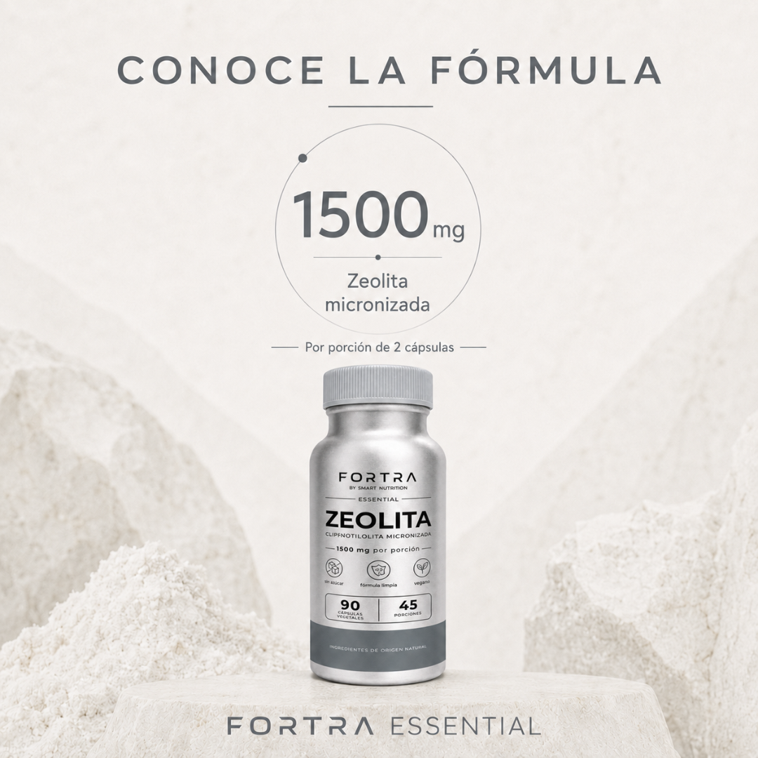 Zeolita Micronizada 1500mg – Alta Pureza SmartNutrition