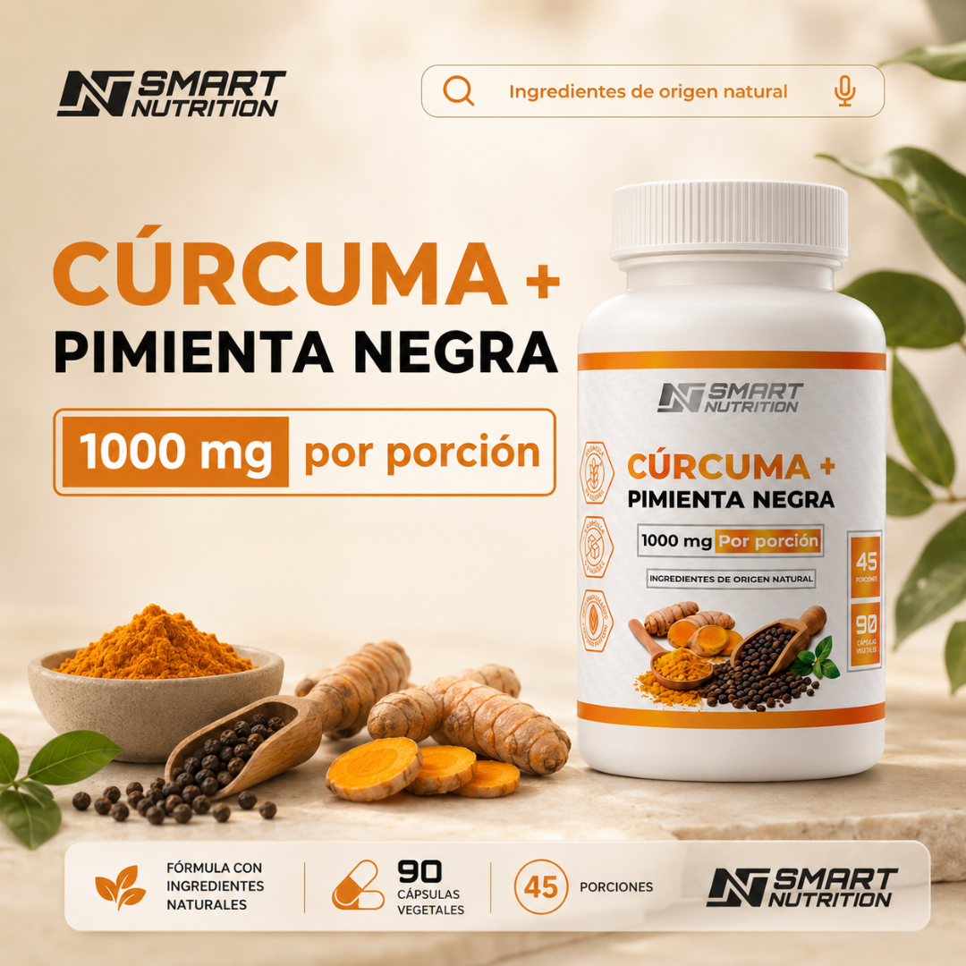Cúrcuma + Pimienta Negra SmartNutrition