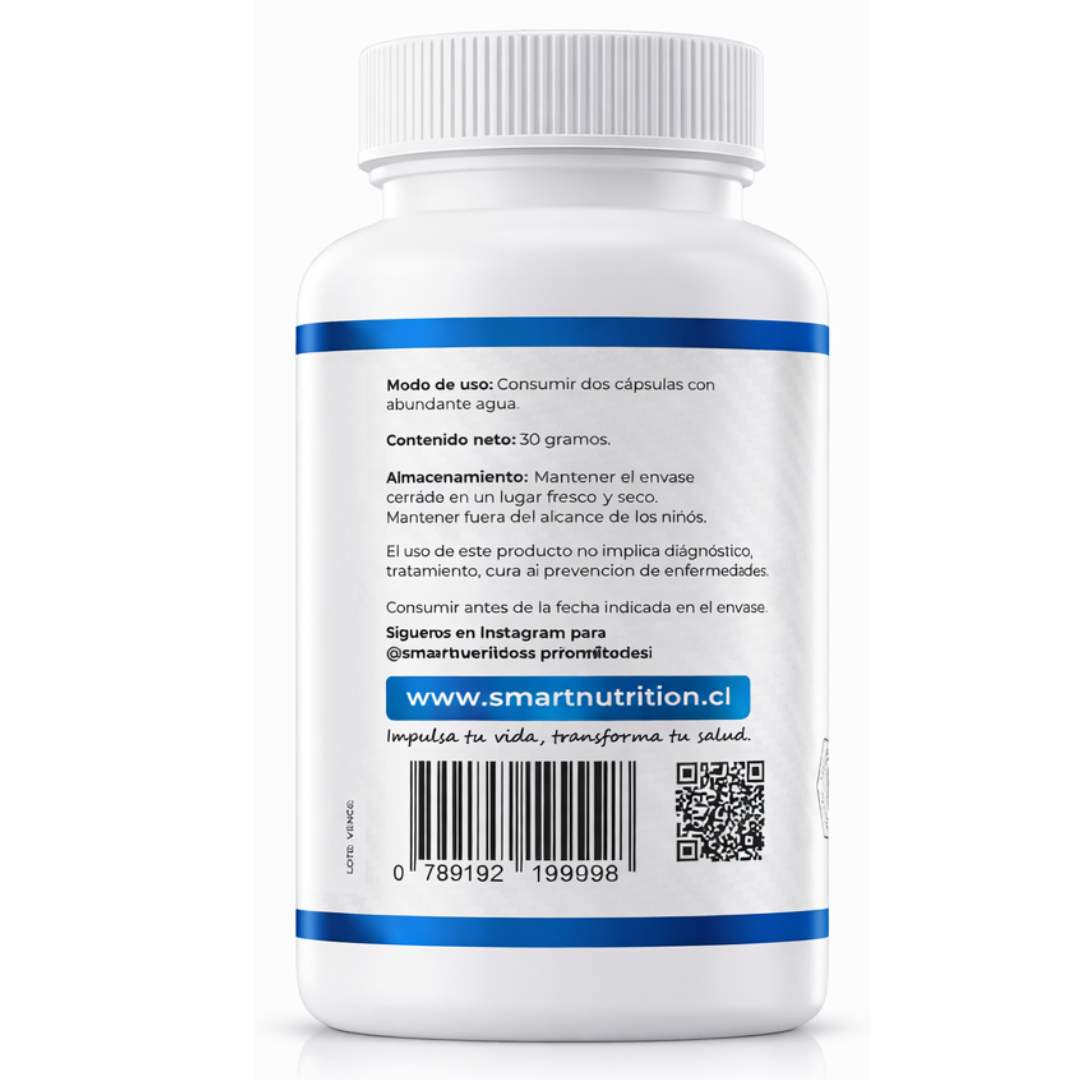 Bisglicinato de Magnesio 1000 mg  – Alta Biodisponibilidad SmartNutrition