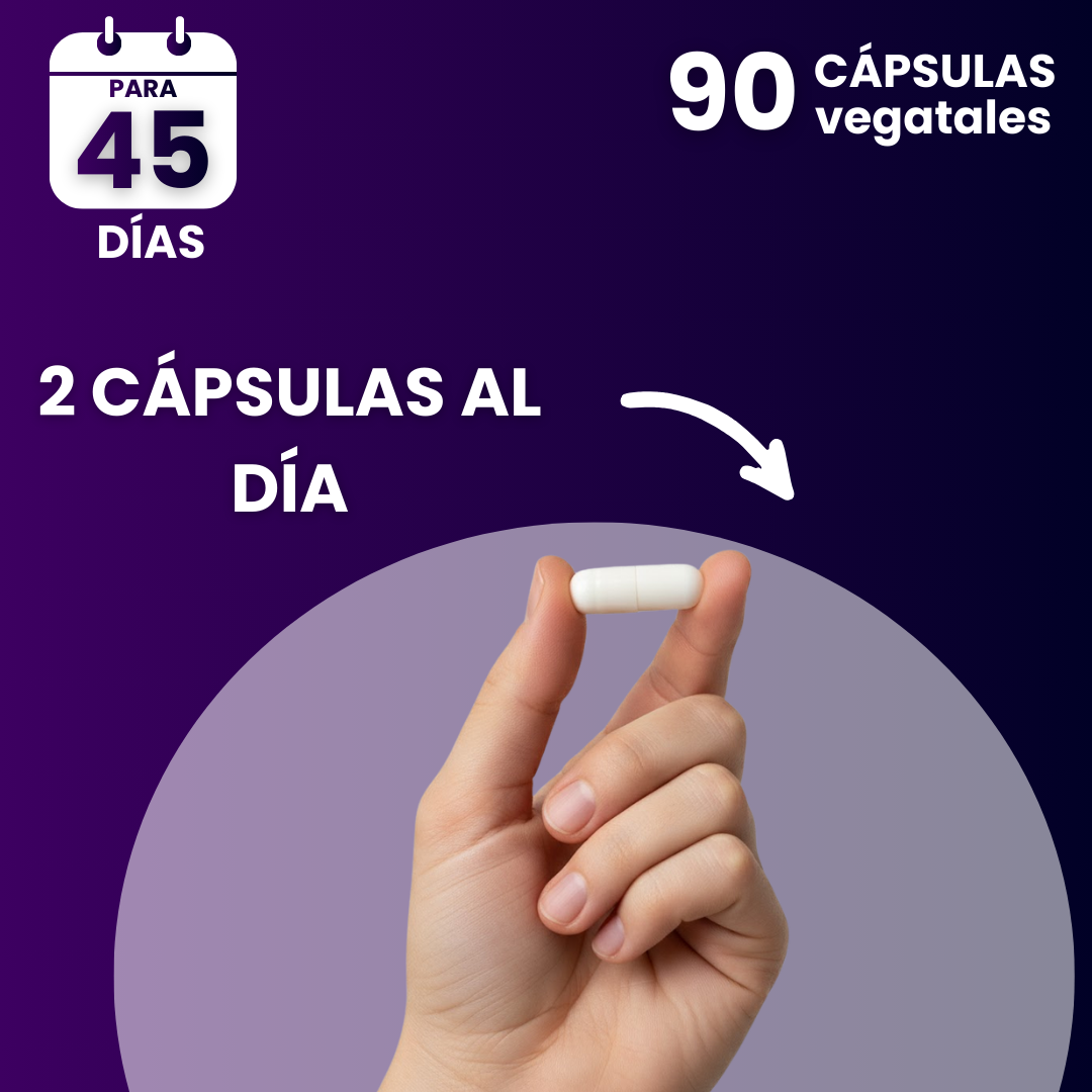 Citrato de Magnesio 90 cáps – Alta absorción – Relajación muscular y sueño – SmartNutrition SmartNutrition