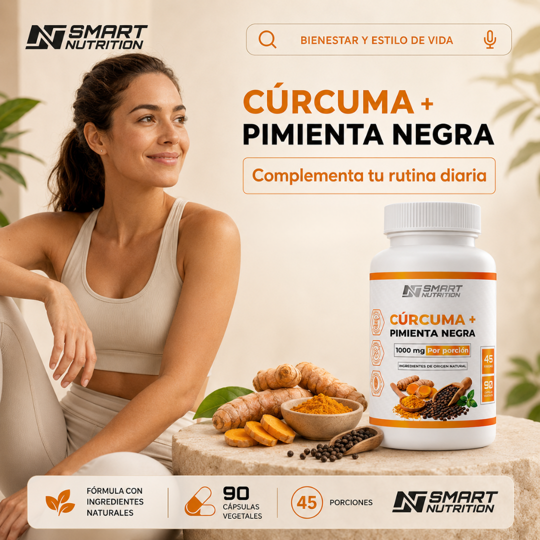 Cúrcuma + Pimienta Negra SmartNutrition