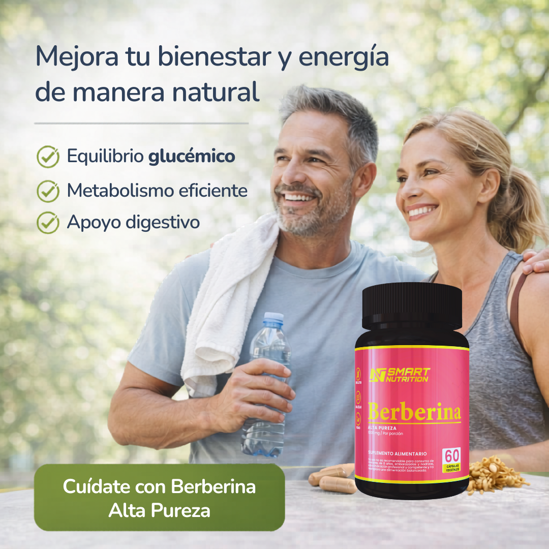 Berberina 1000 mg – Alta Pureza SmartNutrition