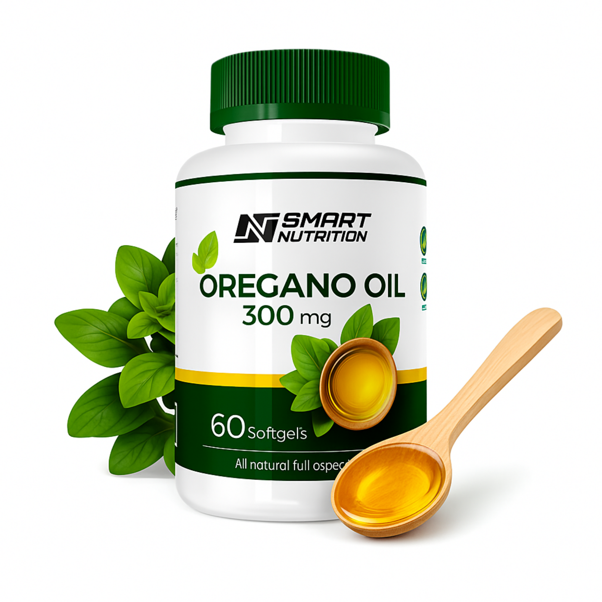 Aceite de Orégano 60 Cápsulas Softgel SmartNutrition