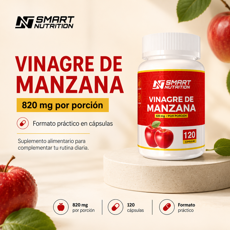 Vinagre de Manzana 820 mg