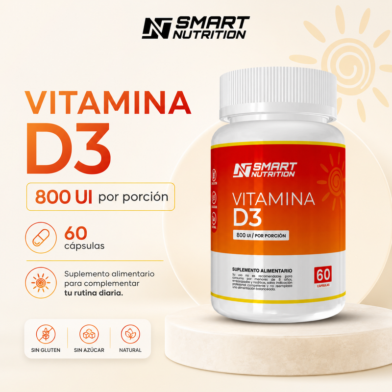 Vitamina D3 800 UI