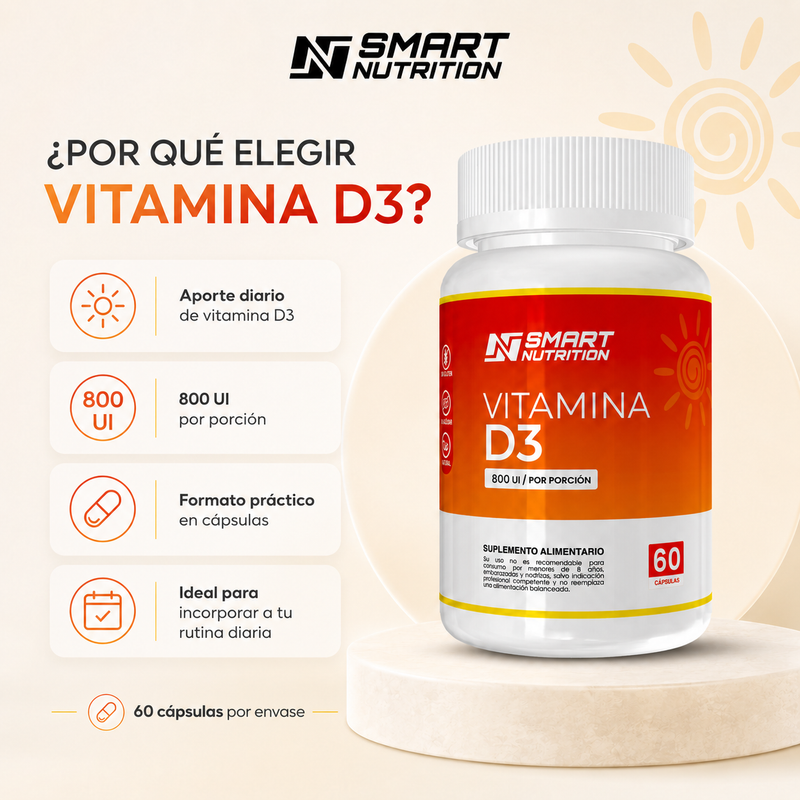 Vitamina D3 800 UI