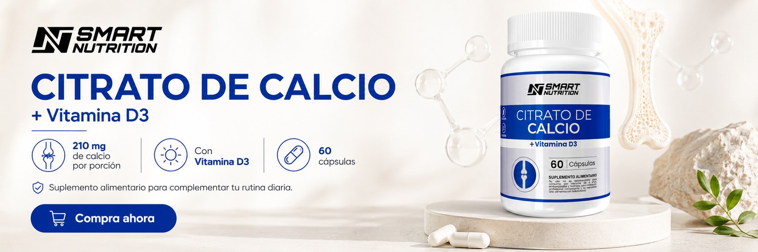 Citrato De Calcio + Vitamina D3- 60 Capsulas