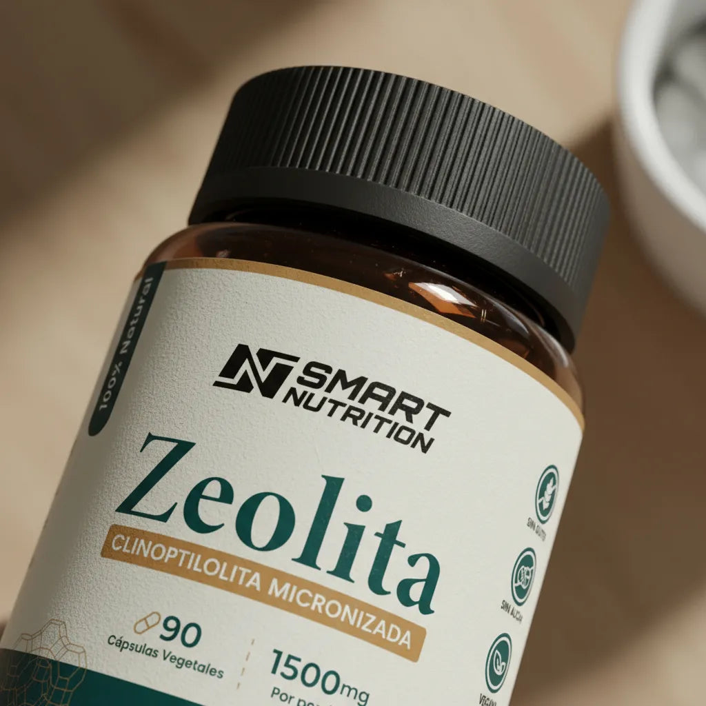 Zeolita Micronizada 1500mg – Detox Natural | Smart Nutrition SmartNutrition