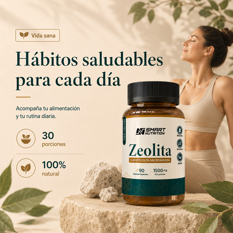 Zeolita Micronizada 1500mg – Detox Natural