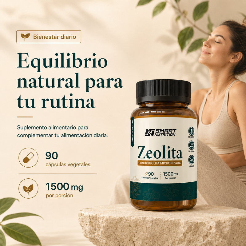 Zeolita Micronizada 1500mg – Detox Natural
