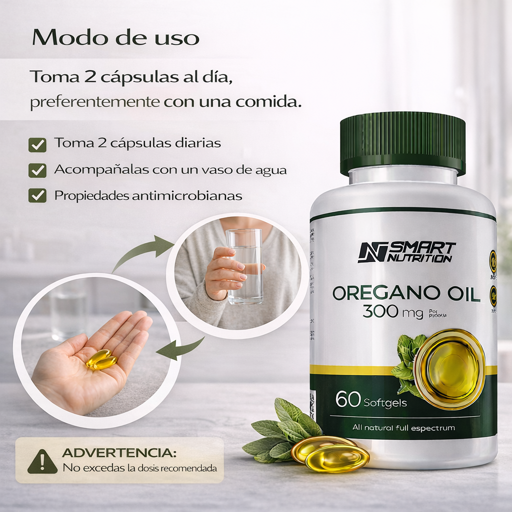 Aceite de Orégano SmartNutrition