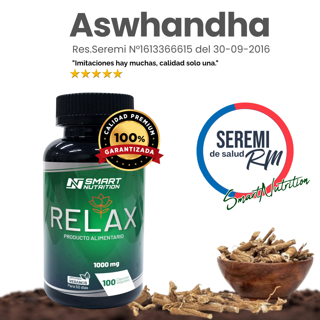 Ashwagandha - 100 Cáps / Relax