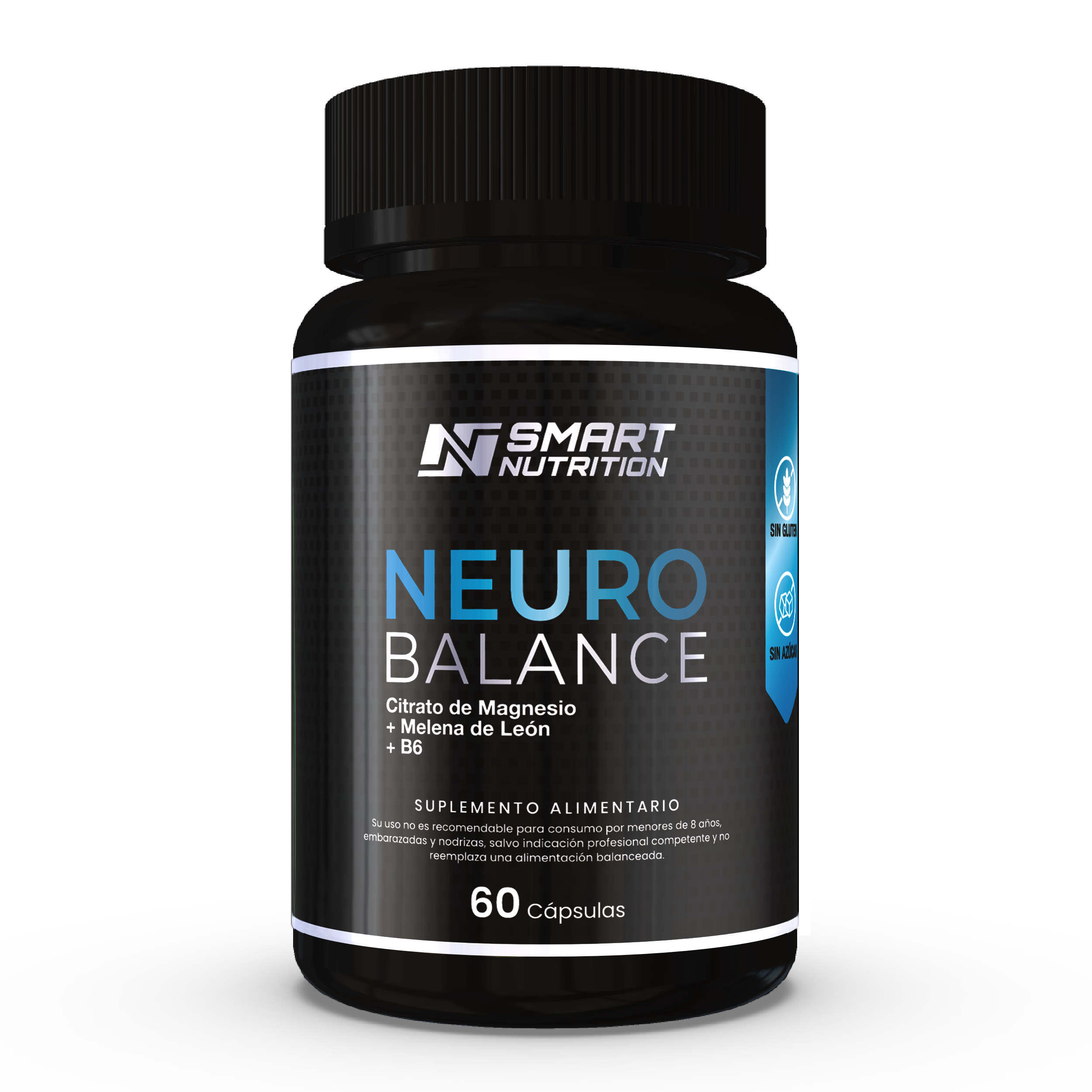 Neuro Balance – Magnesio + Melena de León + Vitamina B6 SmartNutrition
