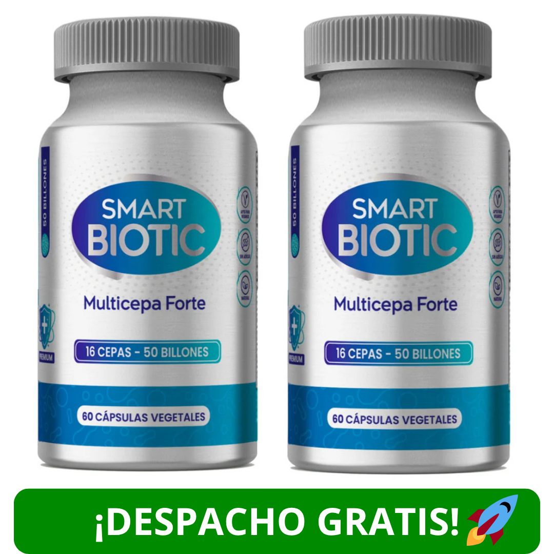 Probiotico Multicepa - 16 cepas 50billones UFC x 2 SmartNutrition